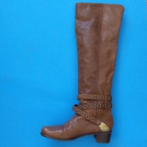 Stuart weitzman brown tall boots size 7.5
